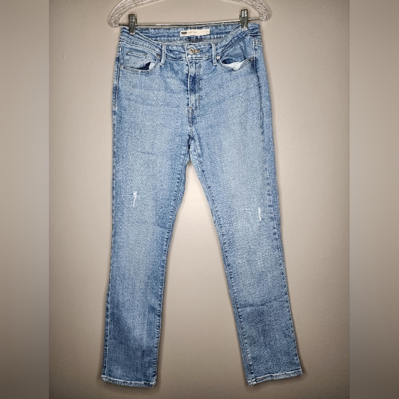 Levi's Jeans Blue. Distressed. Size 12M - Picture 1 of 9
